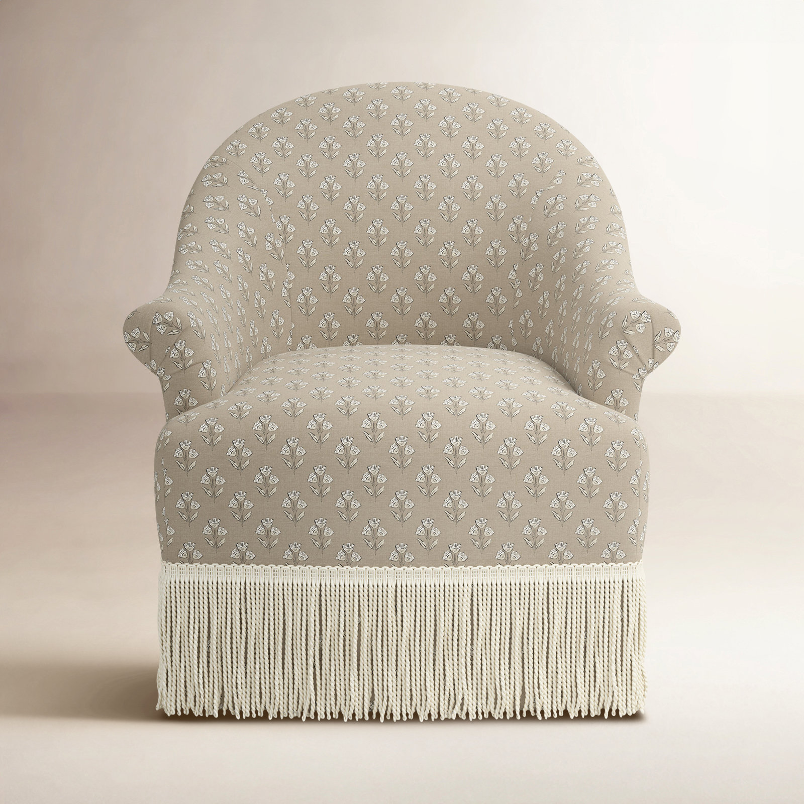 Stoffer Home x Cloth & Co. Marie Swivel Armchair, Francie Tan