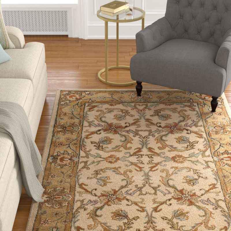 Cranmore Hand Tufted Wool Oriental Rug, Rectangle 4' x 6'