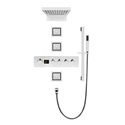 Thermostatic All-In-One Kit with Rough in-Valve