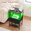 38.9cm W Metal Bedside Table