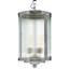 Richland 3 - Light Silver Cylinder Pendant