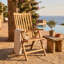 Imperial Folding Dining Arm Chair
