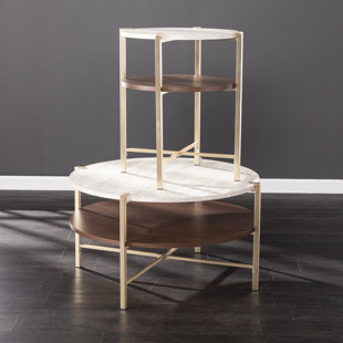 Ardmillan 3 Piece Living Room End Table And Coffee Table Set