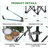 Folding Fishing Chair With Complete Accessories, Portable Camping Chair For Outdoor Fishing, 220Lbs Load-Bearing, Non-Slip All-Terrain Design With Storage Bags (Green)-95422610