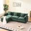 Upholstered 51.57 " Linen Sectional