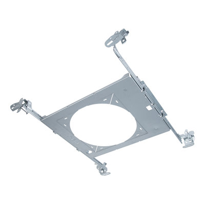 HL 6 In. Mounting Frame For Round And Square Canless Recessed Fixtures