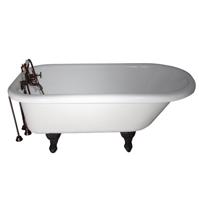 Baignoire de trempage autoportante 60 po x 30 po
