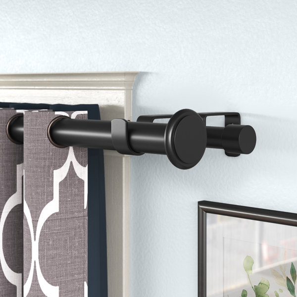 Andover Mills™ Isaias Adjustable Overall Width x Double Curtain Rod & Reviews | Wayfair Isaias Adjustable Overall Width x... 