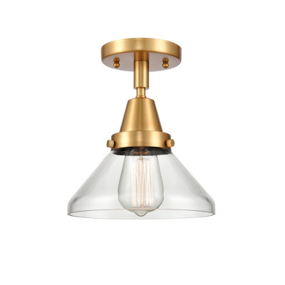 Amede Glass Semi Flush Mount