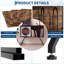 Metal 96cm H Media Shelves