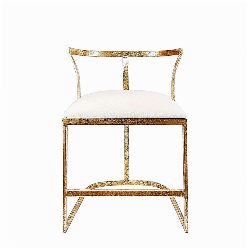 Fauteuil Cavendish 18,5 x 19,5 x 27 po, or vieilli