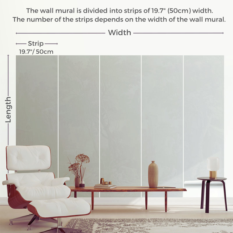 Rouseville Abstract Background 3D Wall Mural, 106" L x 137" W