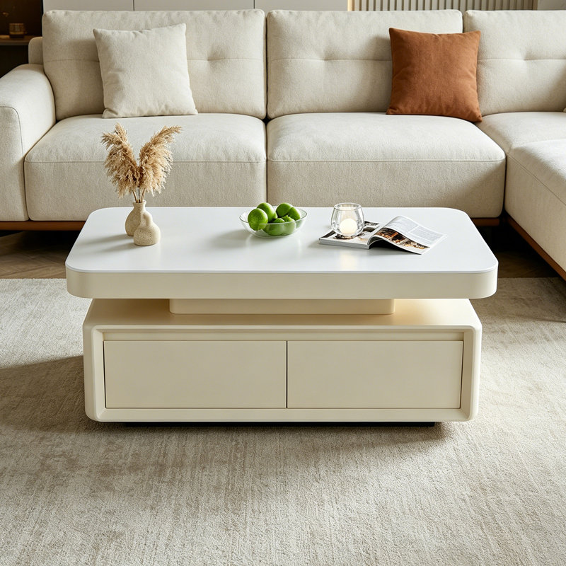 Rizer, 17.71" H x 47.24" L x 23.62" W, White