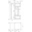 Base de meuble-lavabo simple 48 po seulement-101825075