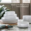 over&back Stackable 12-Piece Semi Hand-Finished Stoneware Dinnerware Set-99305508