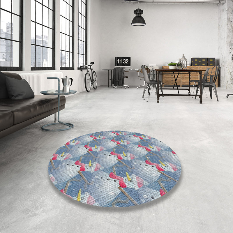 Indoor Rug, Round 4'