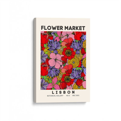 «Lisbon in Bloom», toile tendue