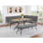 Vestel Fabric Upholstered Dining Bench-1728616058