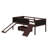 Loft Bed Including Two Storage Boxes for Bedroom-126450411