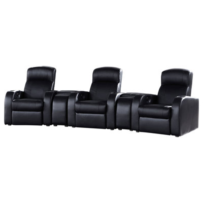 Mollifer 5-piece Upholstered Home Theater Seating