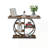Modern Farmhouse Console Table with Shelf