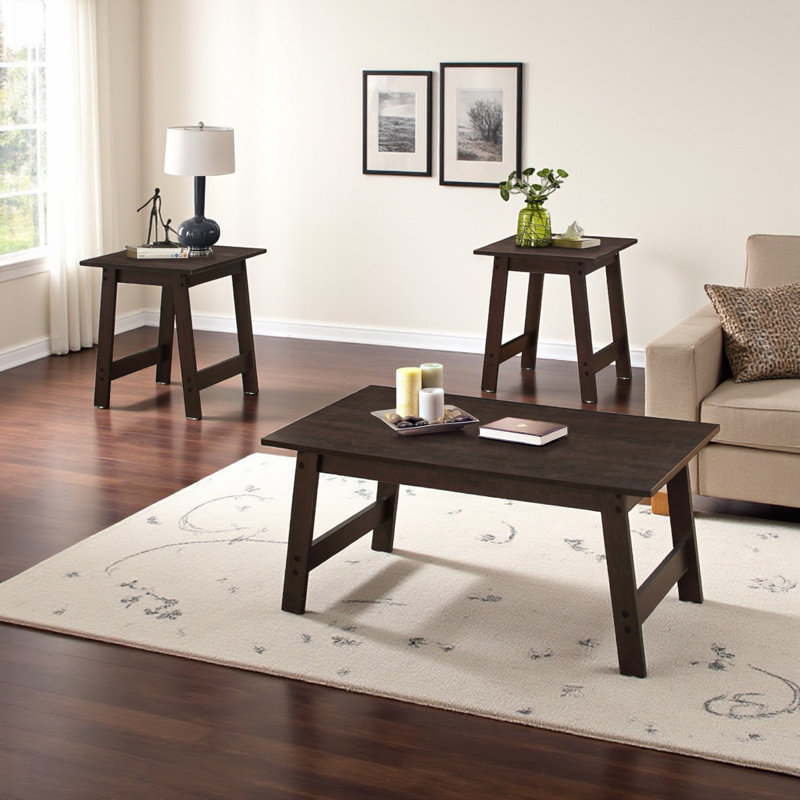 Rayner 3pcs Coffee, Accent, End Table