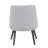 Polyester/Polyester Blend Seat Reception Chair with Metal Frame