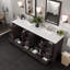 Ensemble de meuble-lavabo double avec comptoir 84 po x P 22 po Euen-1020768626
