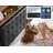 Udelle Bed Frame with 4 Storage Drawers, Upholstered Platform Bed with Headboard and Charging Station-1655967036-1668460068