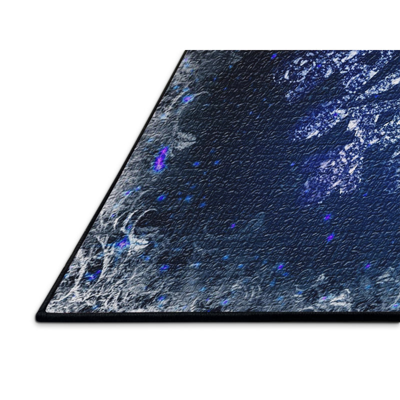 Abstract Indoor Rug, Rectangle 2' x 5'