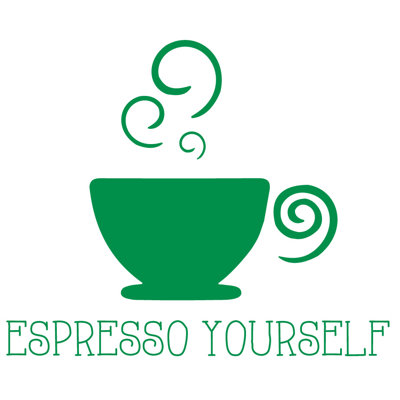 Décalcomanie murale pour expresso