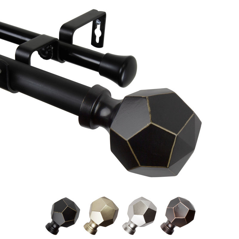 Double 1 po Darden, Noir, 28" – 48"