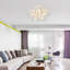 Rachna Dimmable 60cm LED Integrated Semi Flush Mount Ceiling Light With Remote control-81302663