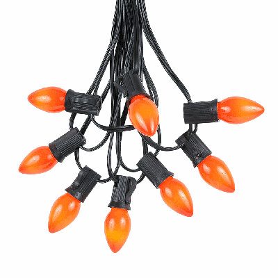 Lampe de noël en céramique avec 25 lumières de chaîne