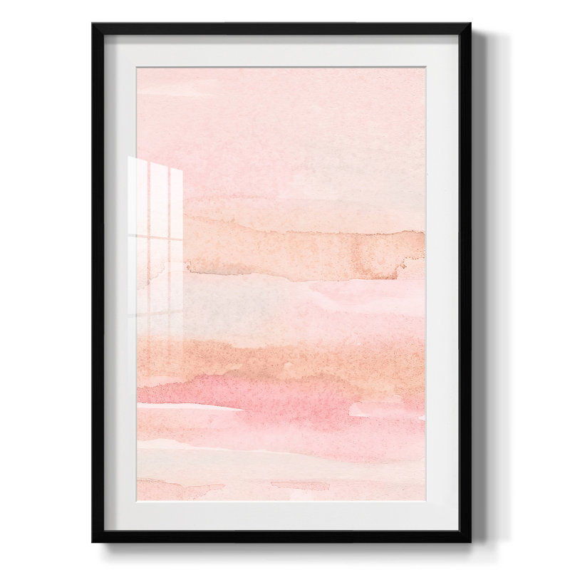 «Rose Fade I», impression encadrée, H 25,5 po x l 17,5 po, Noir