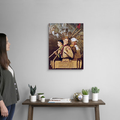 Art mural sur toile Norman Rockwell