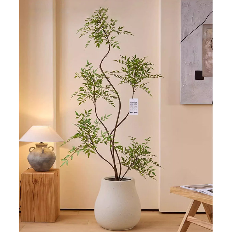 Faux arbre artificiel en bambou