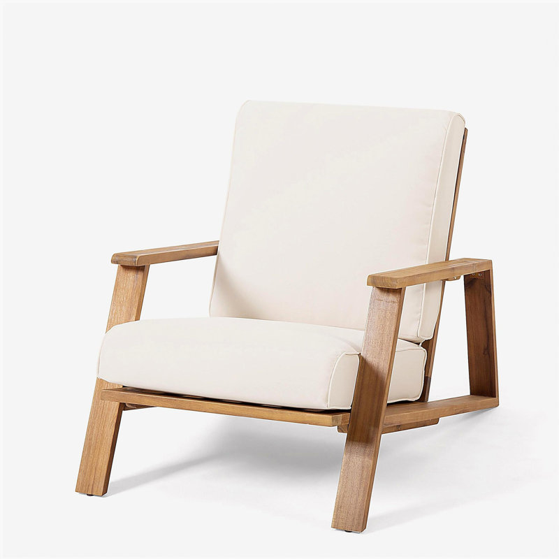 Chaise de loisirs moderne, Beige