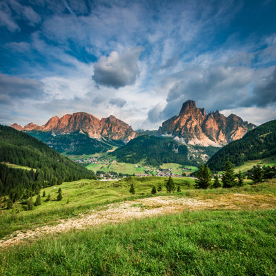 Dolomite Peaks (South Tyrol, Italy). by Gehringj