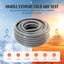 1-Inch Flexible Electrical Conduit, 100 ft, PVC Liquid-Tight Conduit Non-Metallic with 5 Straight and 5 90-Degree Conduit Connector Fittings, for Air Conditioning Motor Controller Pump, IP65