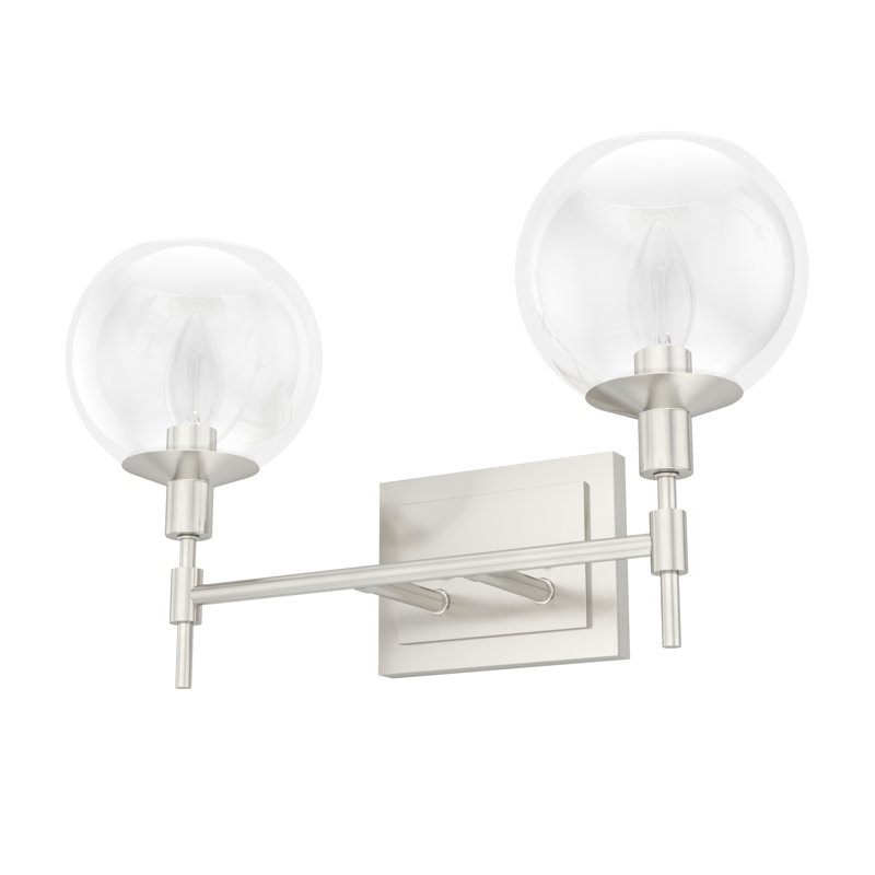 Xidane 2 - Light Dimmable Vanity Light, Sliver