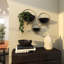 Ensemble de pot de fleurs mural 100% fer 3 pièces Malpass-317984637