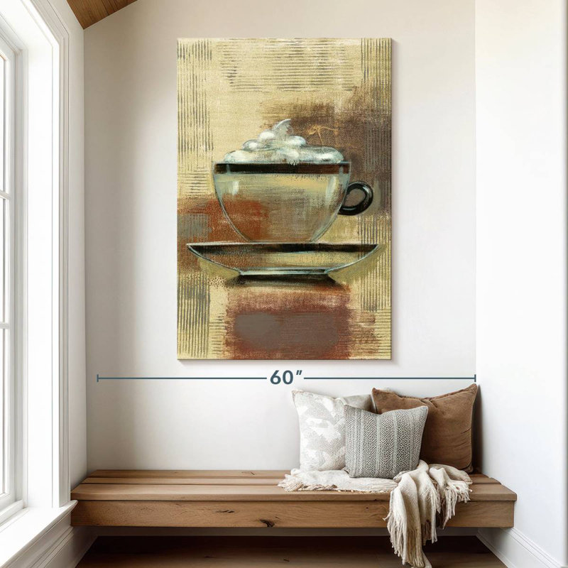 Yarlin Cafe Classico II Neutral, 51" H x 34" W
