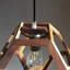 Chewelah 1 - Light Oil Geometric Pendant