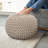 Concho Upholstered Pouf-693785554