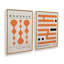 Ensemble de 2 rétro et circuits orange Bauhaus-226863770-226863746