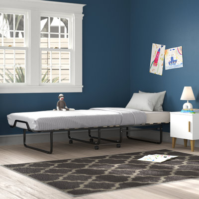 Hursey Toddler Platforms Bed and Memory Foam Mattress