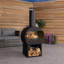 Circle Steel Smokeless Chimnea