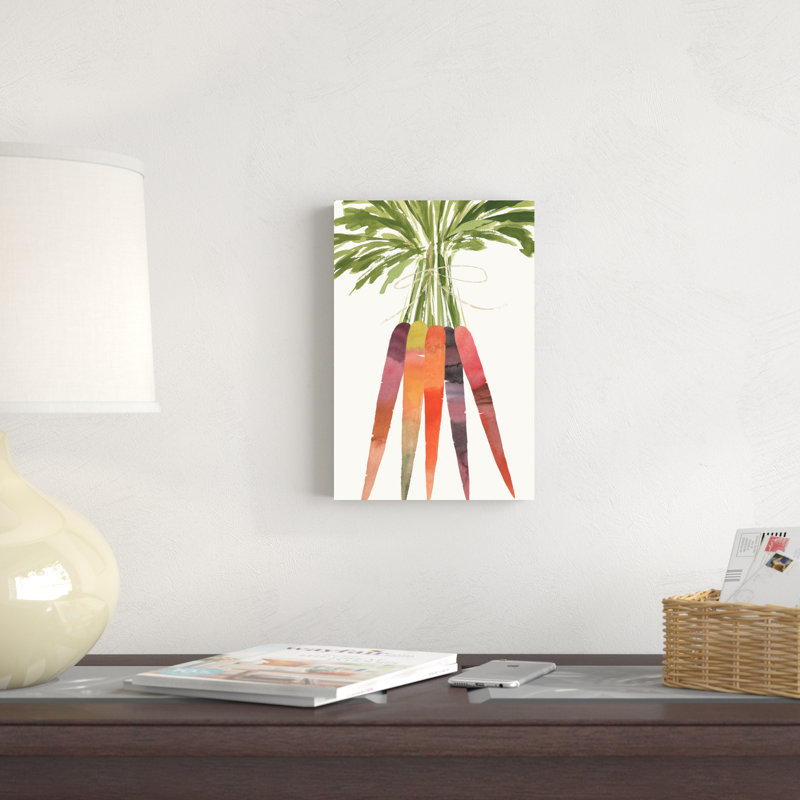 " Vibrant Bunch I " by Annie Warren Painting Print, 12" H x 8" W