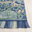 Jahiem Hand-Tufted Wool/Cotton Navy/Green Area Rug-499260895